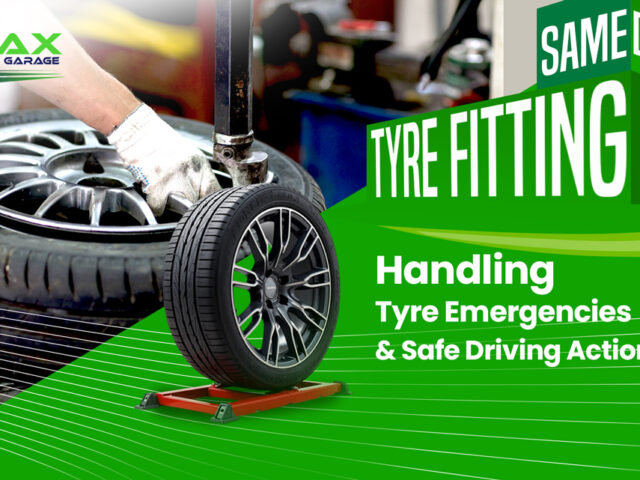 Same-day tyre fitting for Handling Tyre Emergencies and Safe Driving Actions