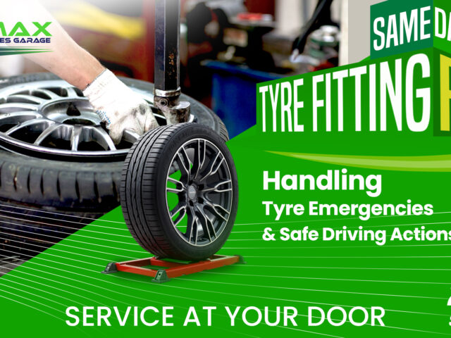 Same-day tyre fitting for Handling Tyre Emergencies and Safe Driving Actions